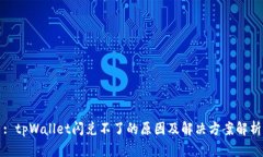 : tpWallet闪兑不了的原因及