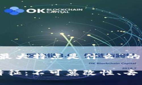 围绕“区块链的最大特点是什么”的分析

区块链的核心特征：不可篡改性、去中心化与透明性