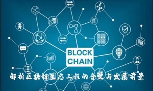 解析区块链生态工程的含义与发展前景